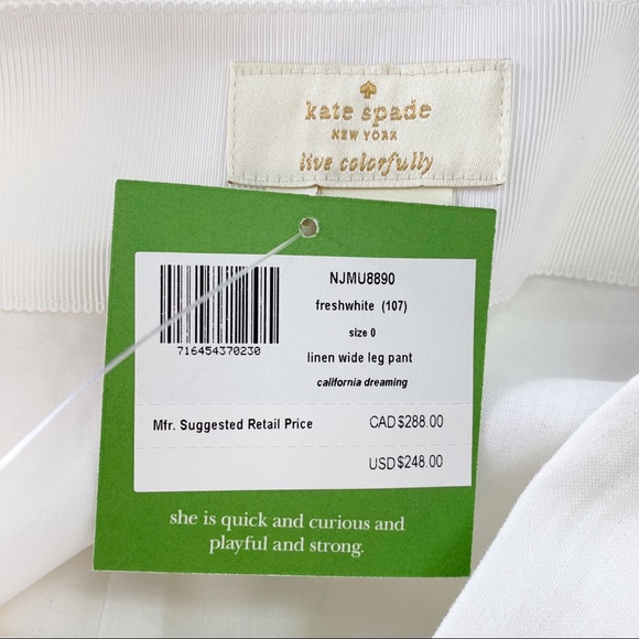Kate Spade Linen Pants - Picture 5 of 5